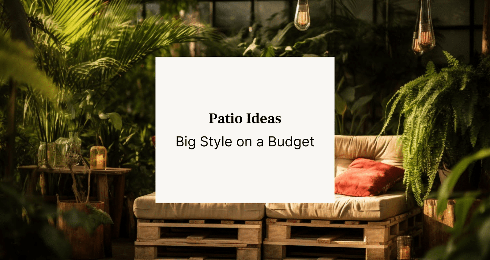 showcasing creative and stylish patio ideas for outdoor living inspiration