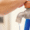 repairing outdoor faucet in summer
