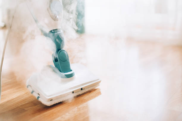 steam floor cleaning