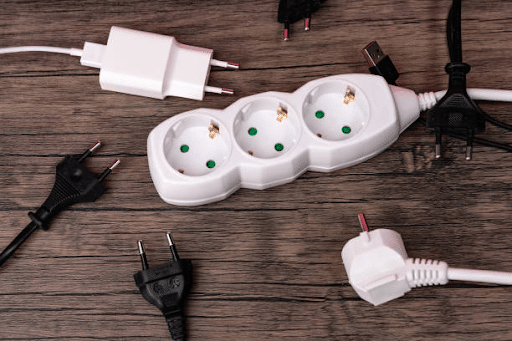 extension with unplugged switch