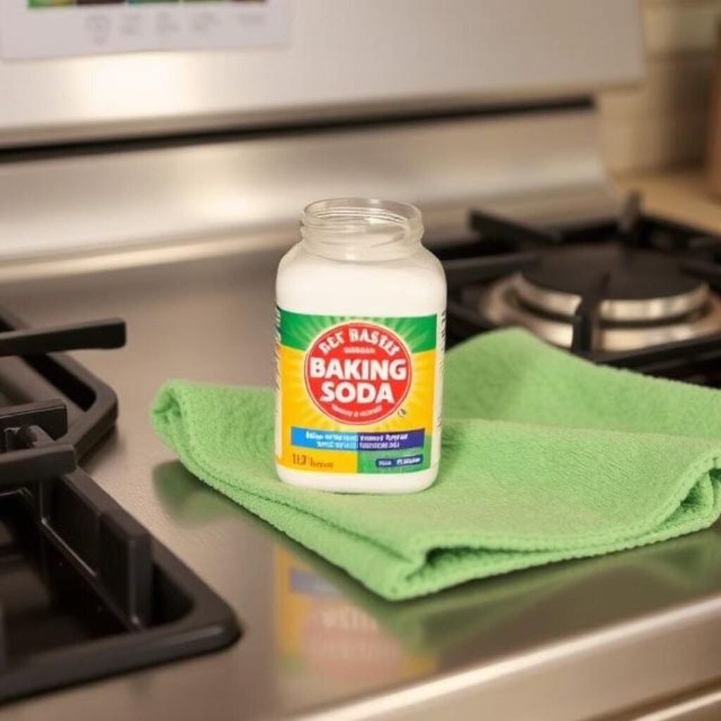 baking soda for oven cleaning