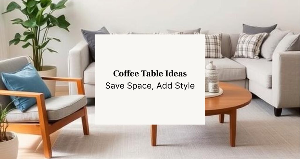 coffee table in living room