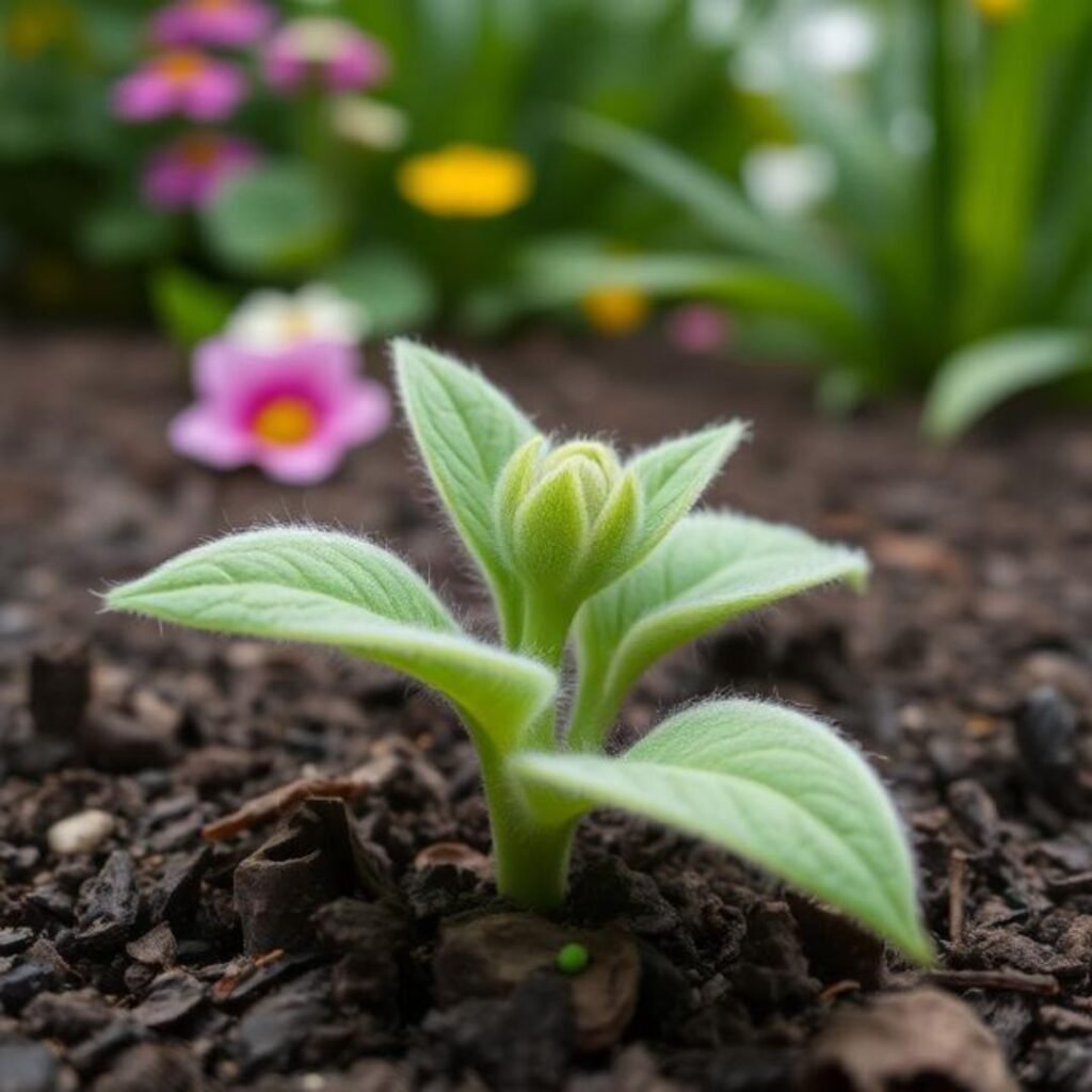 fertilising lamb's ear plant