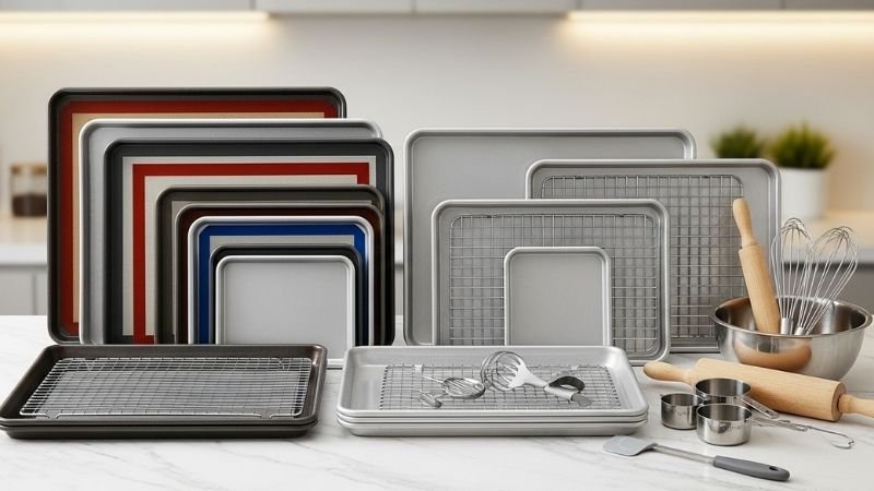 Variety of baking sheets