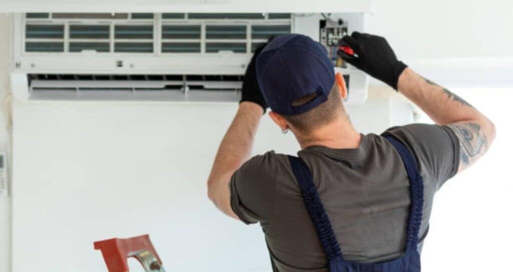 AC conditioner repairing