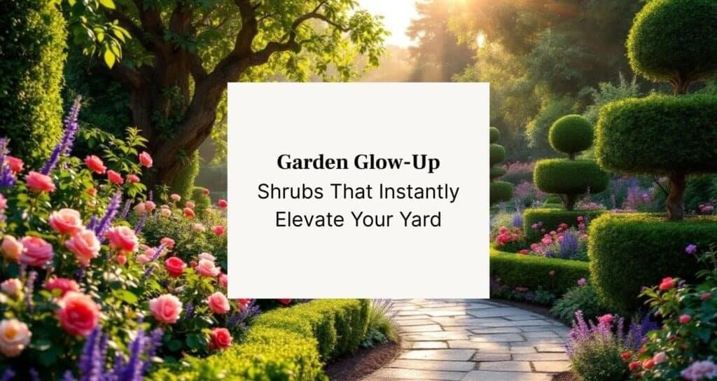 stunning shrubs enhancing garden beauty