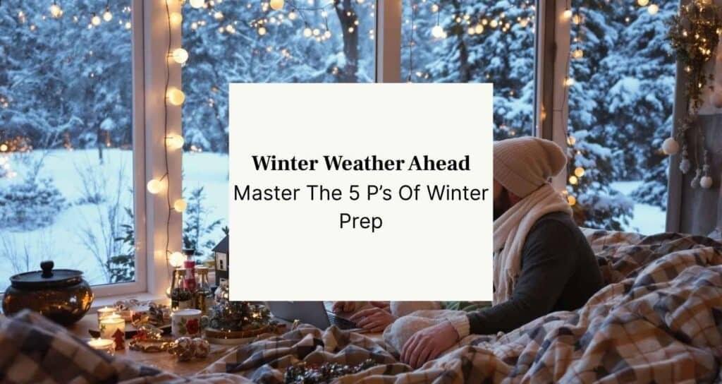 family enjoying cozy winter evening